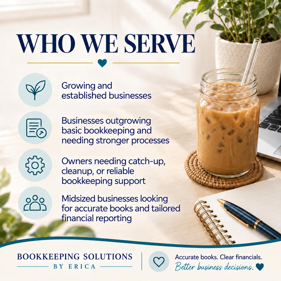 Remote Bookkeeper Who we Serve Bookkeeping services for growing and established businesses