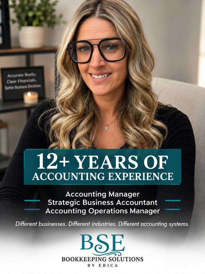 Experience Erica, owner of Bookkeeping Solutions by Erica, with more than a decade of accounting experience